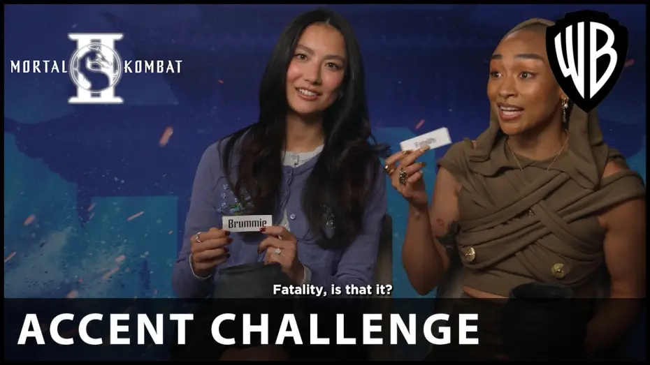 Відео до фільму Мортал Комбат ІІ — Mortal Kombat II Cast Play the Accent Challenge