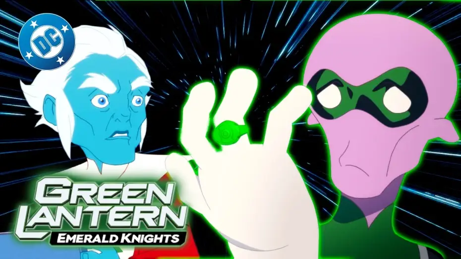 Відео до фільму Green Lantern: Emerald Knights — the first Green Lantern EVER??
