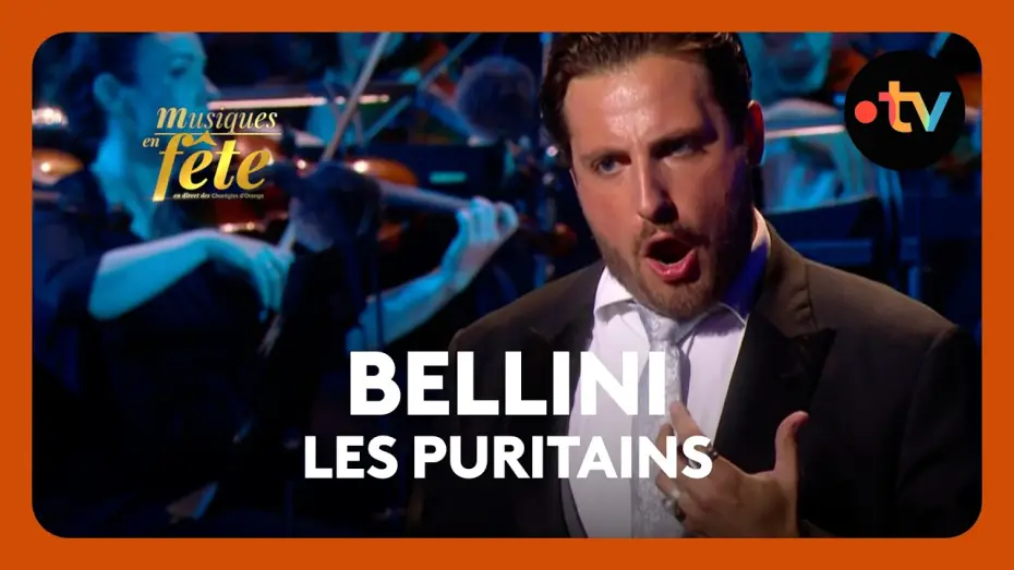 Відео до фільму Musiques en f&ecirc;te des Chor&eacute;gies d'Orange | Bellini - Les Puritains, "Ah per sempre - Bel sogno beato" avec Florian Sempey