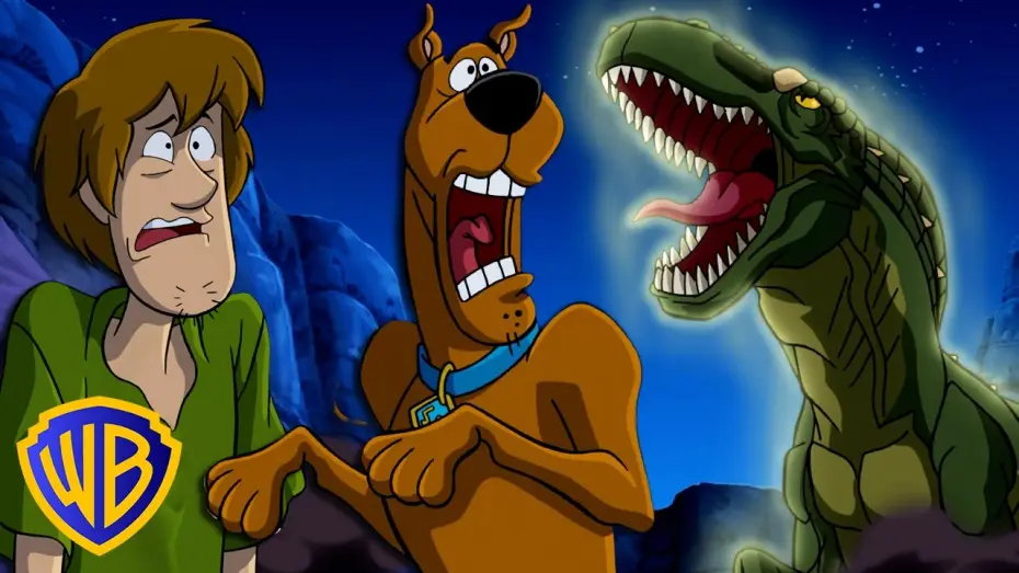 Відео до фільму Скубі-Ду! Легенда про Фантозавра — A Glowing Dinosaur?!