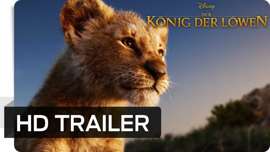 Відео до фільму Король Лев | Der K&ouml;nig der L&ouml;wen - Trailer Deutsch HD