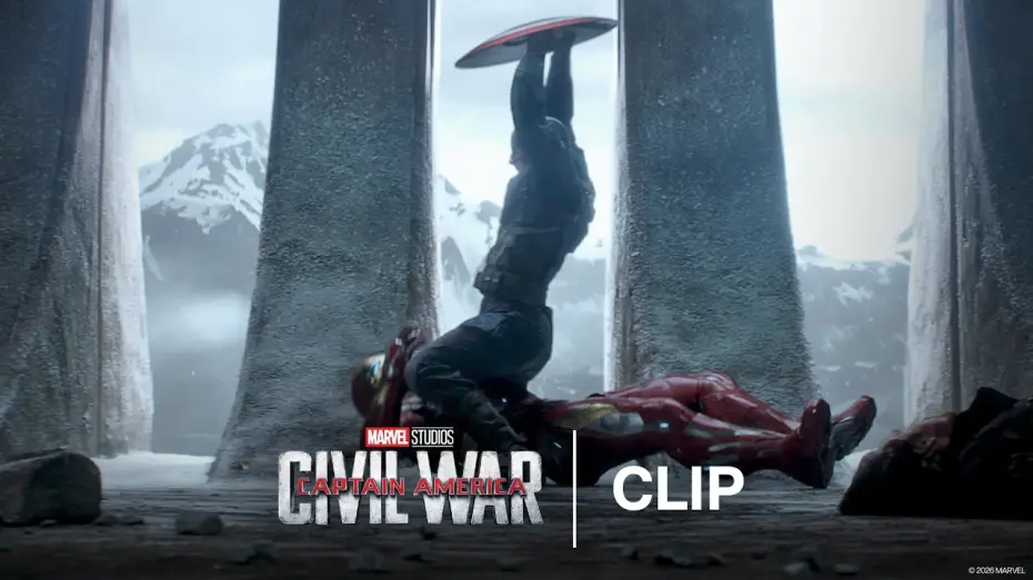 Відео до фільму Перший месник: Протистояння | Iron Man, Captain America, and Winter Soldier Fight - Official Clip