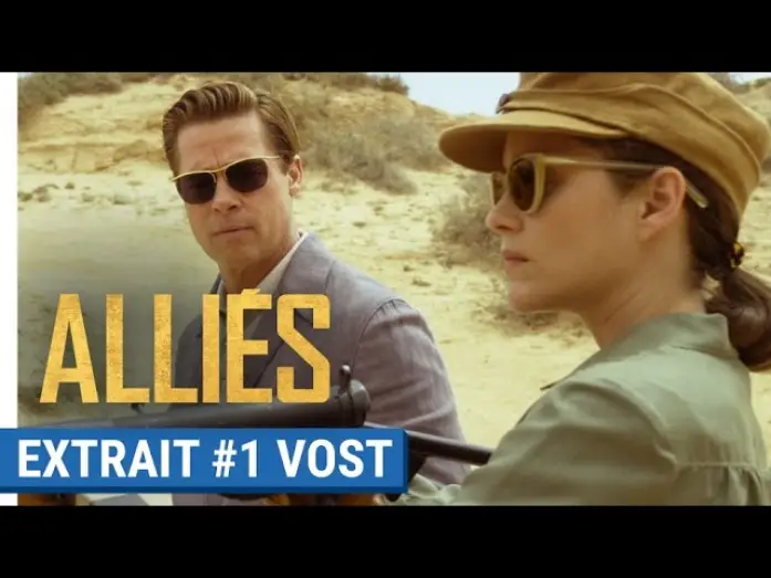 Відео до фільму Шпигуни-союзники | ALLI&Eacute;S - Extrait #1 : Entra&icirc;nement au tir avec Brad Pitt & Marion Cotillard (VOST)