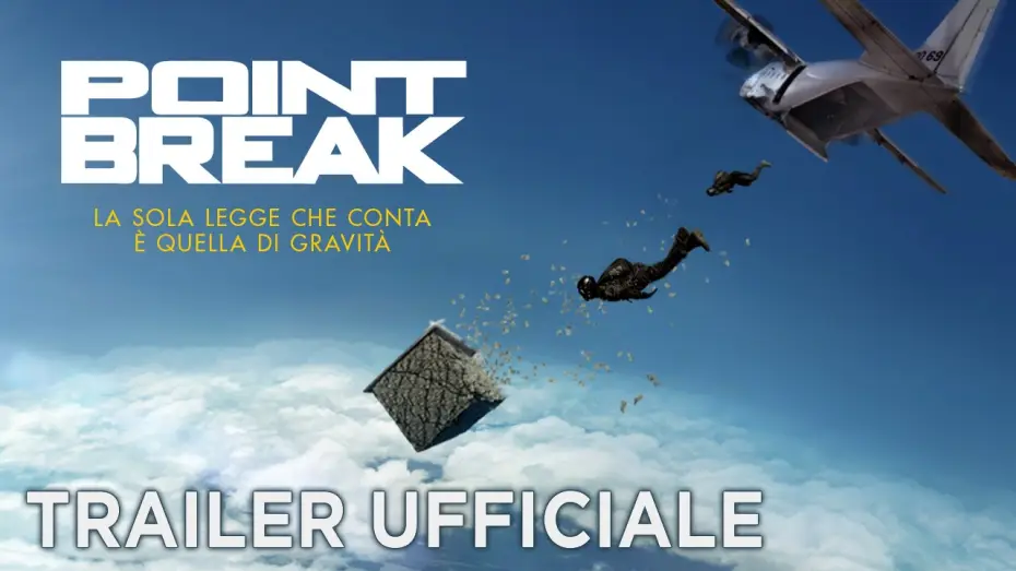 Відео до фільму На гребені хвилі | Point Break - Trailer italiano ufficiale #1 [HD]