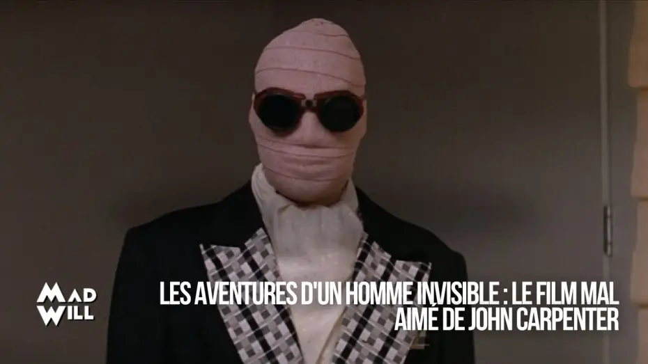 Відео до фільму Спогади людини-невидимки — LES AVENTURES D'UN HOMME INVISIBLE PAR JOHN CARPENTER V