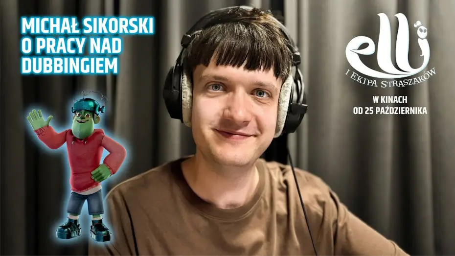 Відео до фільму Elli - Ungeheuer Geheim | Michał Sikorski o pracy nad dubbingiem do filmu