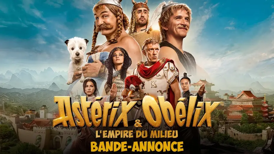 Відео до фільму Астерікс і Обелікс: Піднебесна імперія — Astérix et Obélix : L’empire du milieu - Bande-annonce Officielle HD