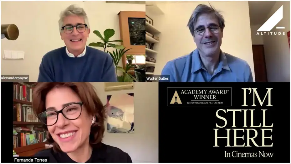 Відео до фільму Я досі тут | Walter Salles and Fernanda Torres Q&A, Hosted by Alexander Payne