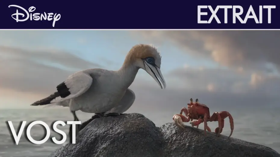 Відео до фільму Русалонька | La Petite Sir&egrave;ne - Extrait : &Eacute;coute-moi bien l'oiseau (VOST) | Disney