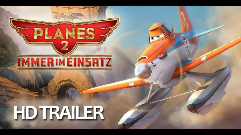 Відео до фільму Літачки: Рятувальний загін — PLANES 2 - Immer im Einsatz - Offizieller Trailer 2 (deutsch | German)
