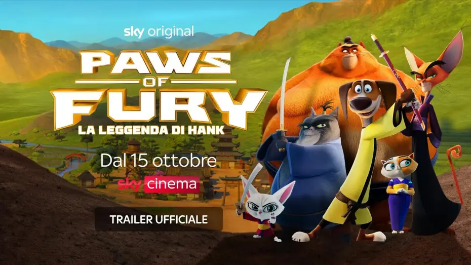 Відео до фільму Лапи гніву: легенда про Самурая — PAWS OF FURY | LA LEGGENDA DI HANK (film Sky Original) | Trailer ITA
