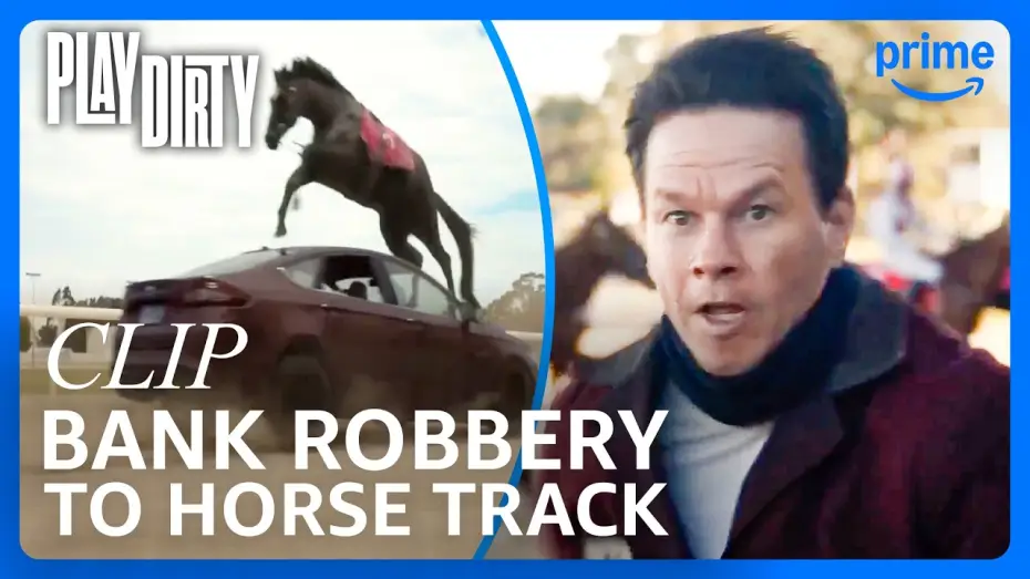 Відео до фільму Брудна гра | Bank Heist Leads to Horse Track Mayhem - Clip