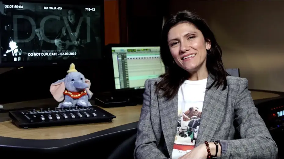 Відео до фільму Дамбо — Dumbo - Backstage con Elisa