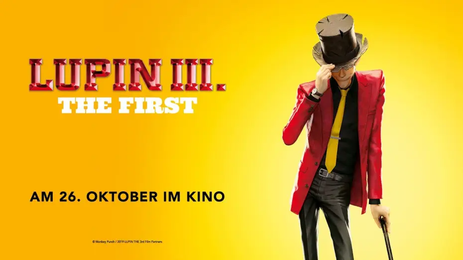 Відео до фільму ルパン三世 THE FIRST — Lupin III.: The First (Kino-Trailer)