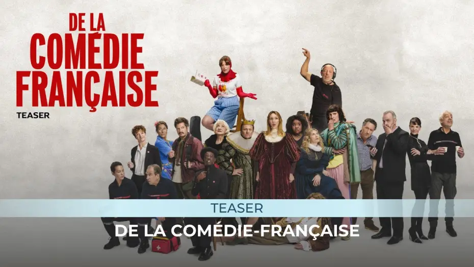 Відео до фільму De la comédie française — Découvre le teaser officiel du film Comédie-Française !