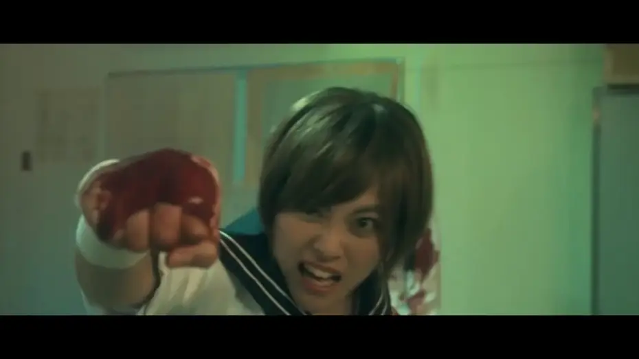 Відео до фільму 血まみれスケバンチェーンソーRED 後編 ギーコの覚醒 — Bloody Chainsaw Girl Returns: Parts 1 & 2 theatrical trailer - Hiroki Yamaguchi-directed J-horror