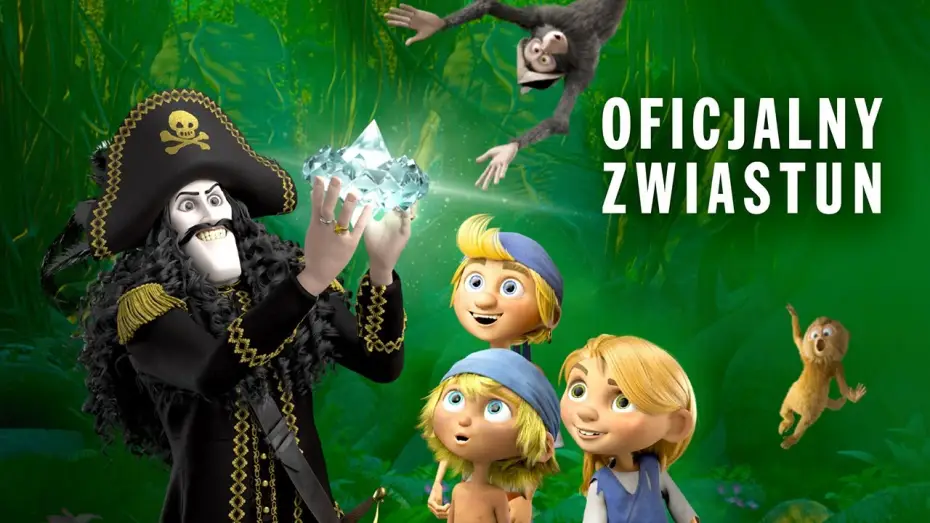 Відео до фільму Капітан Шаблезуб і Чарівний діамант — Kapitan Szablozęby i magiczny diament - zwiastun PL