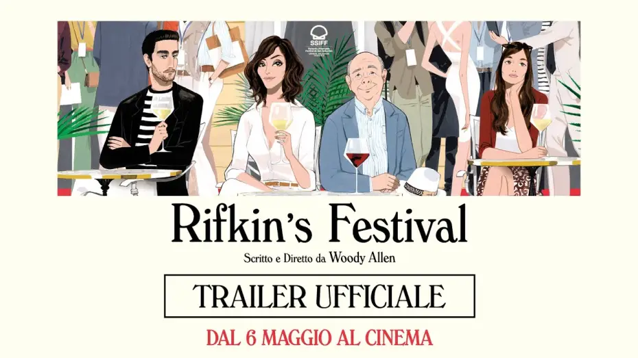 Відео до фільму Фестиваль Ріфкіна — Rifkin's Festival (2021) - Trailer Ufficiale Italiano 60"