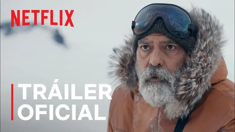 Відео до фільму Опівнічне небо — Cielo de medianoche, con George Clooney (EN ESPAÑOL) | Tráiler oficial | Netflix