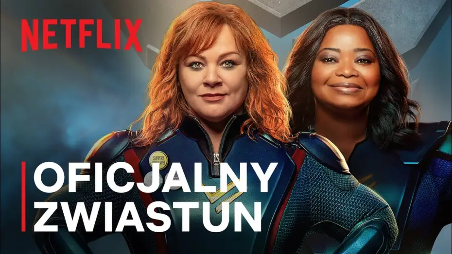 Відео до фільму Громові сили — Thunder Force | Melissa McCarthy i Octavia Spencer | Oficjalny zwiastun | Netflix