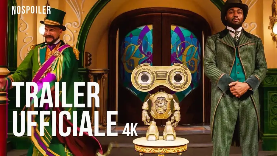 Відео до фільму Містер Джанґл і різдвяна подорож — JINGLE JANGLE: UN'AVVENTURA NATALIZIA  - Il film di natale di Netflix - Trailer ITA - 4K (2020)
