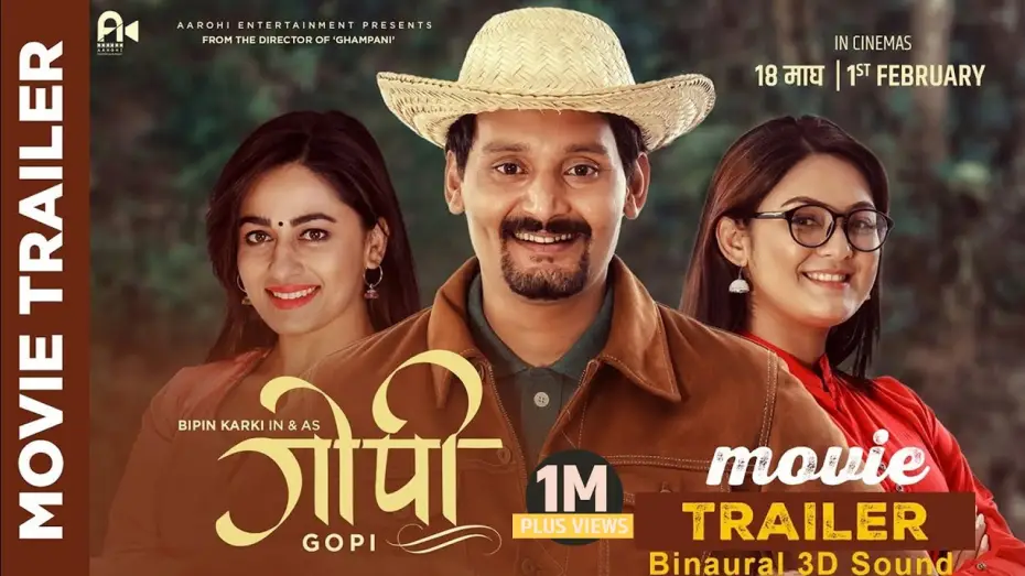 Відео до фільму गोपी — Gopi - New Nepali Movie Official Trailer || Bipin Karki, Barsha Raut, Surakshya Panta |Binaural 3D