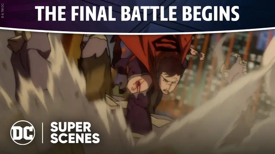 Відео до фільму Смерть та повернення Супермена — DC Super Scenes: The Final Battle