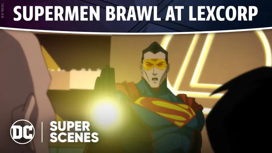 Відео до фільму Смерть та повернення Супермена — DC Super Scenes: Brawl at Lexcorp