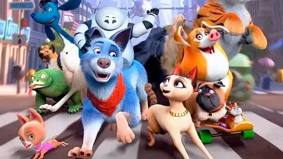 Відео до фільму Ліга домашніх тварин — MASCOTAS UNIDAS (Trailer español)