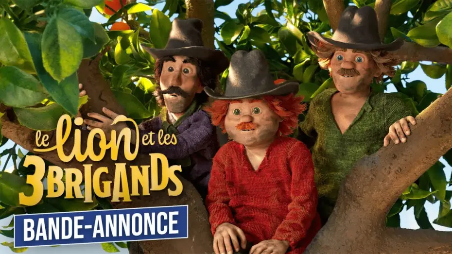 Відео до фільму Троє розбійників і лев — LE LION ET LES TROIS BRIGANDS - Bande-annonce