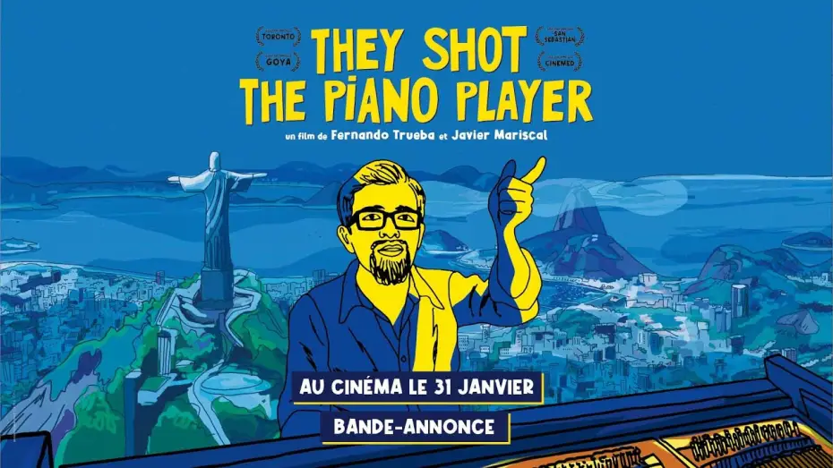 Відео до фільму They Shot the Piano Player — THEY SHOT THE PIANO PLAYER de Fernando Trueba et Javier Mariscal | Bande annonce officielle
