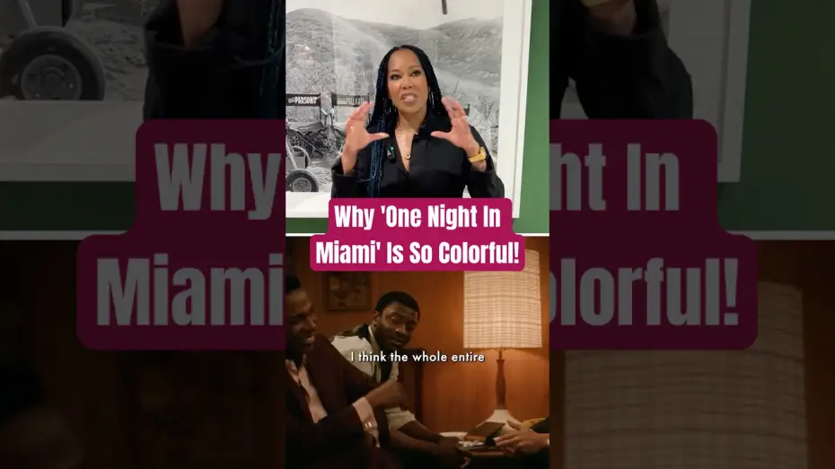 Відео до фільму Одна ніч у Маямі... — Regina King on Using Color in 'One Night in Miami'