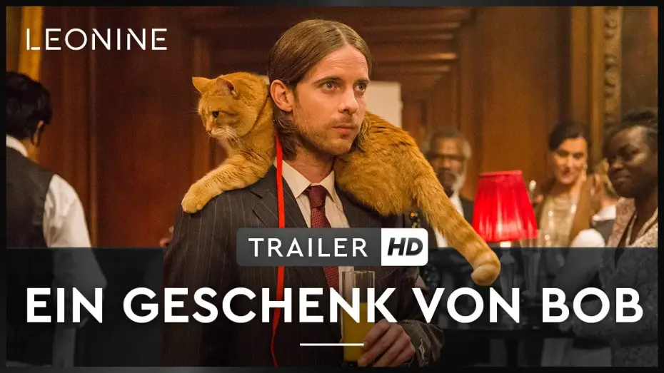 Відео до фільму Різдво кота Боба — Ein Geschenk von Bob - Trailer (deutsch/german; FSK 0)
