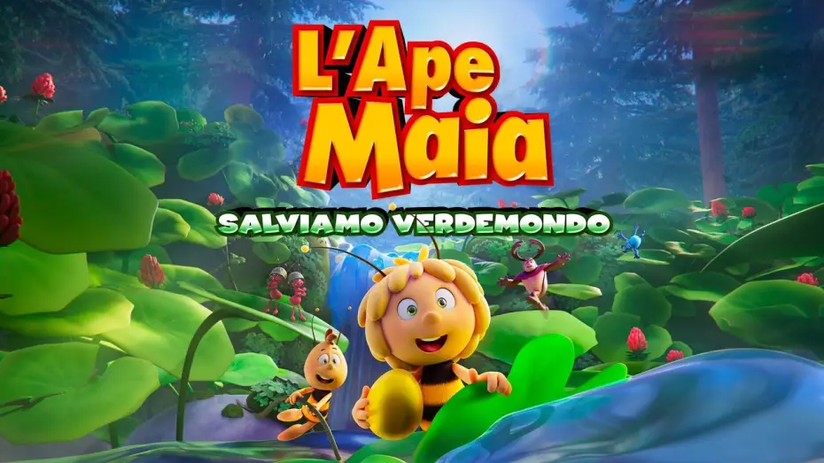 Відео до фільму Бджілка Майя 3. Місія «Золоте яйце» — L'APE MAIA SALVIAMO VERDEMONDO Trailer