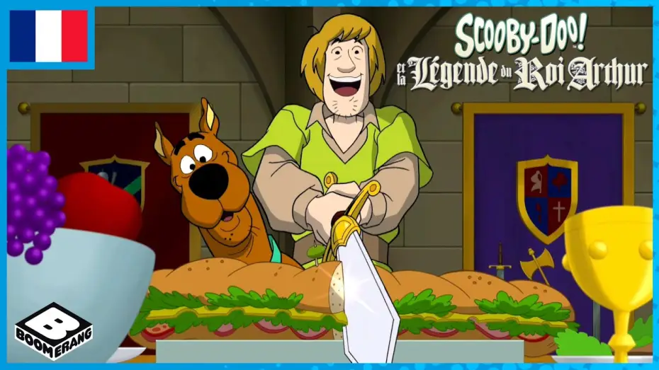 Відео до фільму Скубі-Ду: Меч і Скуб — Scooby-Doo en français 🇫🇷 |Et la légende du roi Arthur [Extrait 1/4]