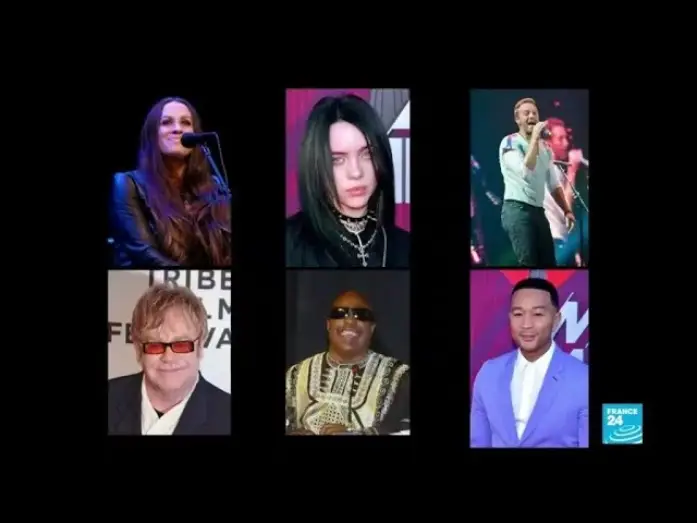 Відео до фільму One World: Together at Home — Covid-19 : des artistes se mobilisent pour le concert "One World : Together At Home"