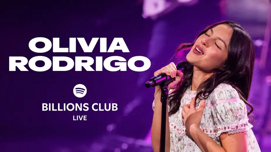 Відео до фільму Billions Club Live with Olivia Rodrigo: A Concert Film | Olivia Rodrigo&rsquo;s Billions Club Live Concert Film Trailer | Spotify