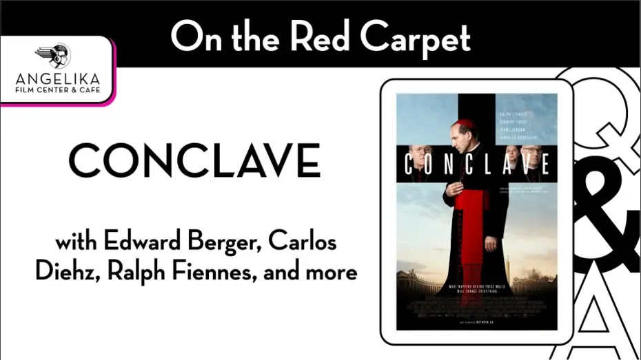 Відео до фільму Конклав | Conclave Premiere in NYC