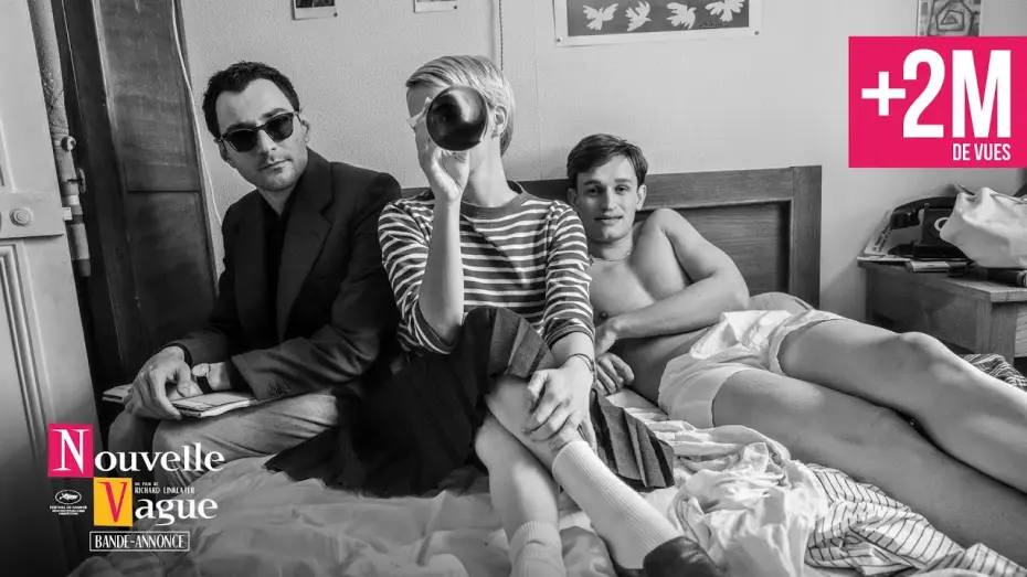 Відео до фільму Нова хвиля | NOUVELLE VAGUE de Richard Linklater, sortie le 08 octobre (Bande-annonce)