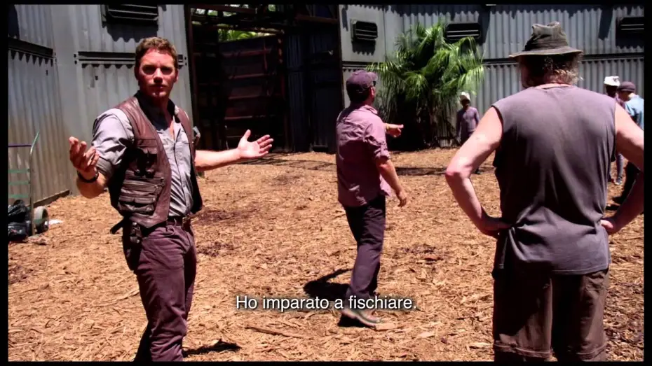 Відео до фільму Світ Юрського періоду | JURASSIC WORLD - Il Diario Giurassico di Chris Pratt: Fischiare