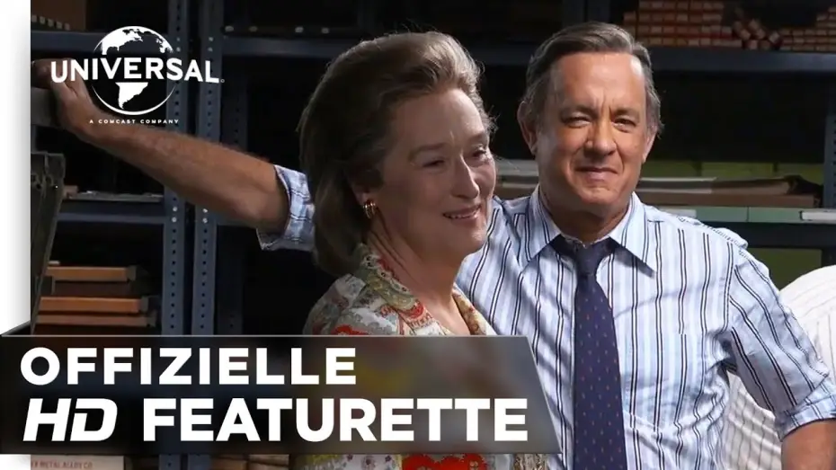 Відео до фільму Секретне досьє | Die Verlegerin - Featurette "Meryl und Tom" deutsch/german HD