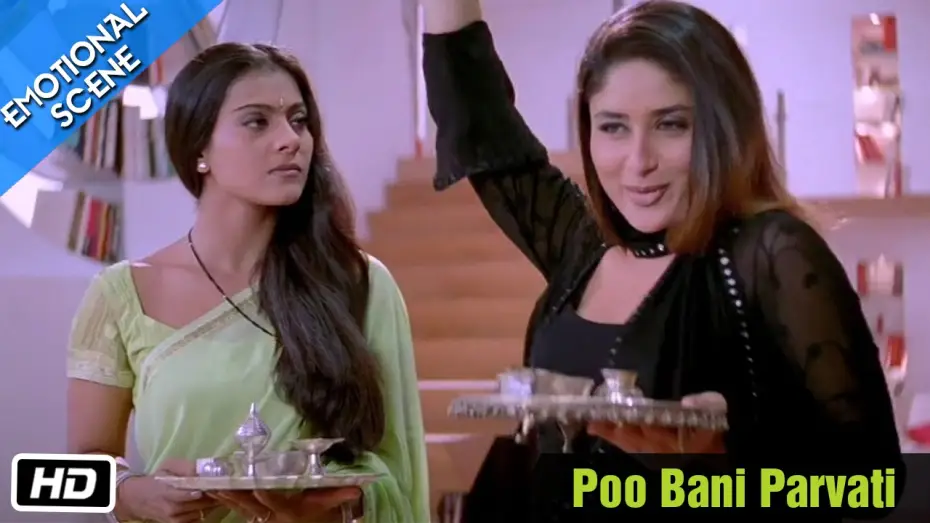 Відео до фільму І в смутку, і в радості | Poo Bani Parvati - Emotional Scene - Kabhi Khushi Kabhie Gham - Kajol, Shahrukh Khan