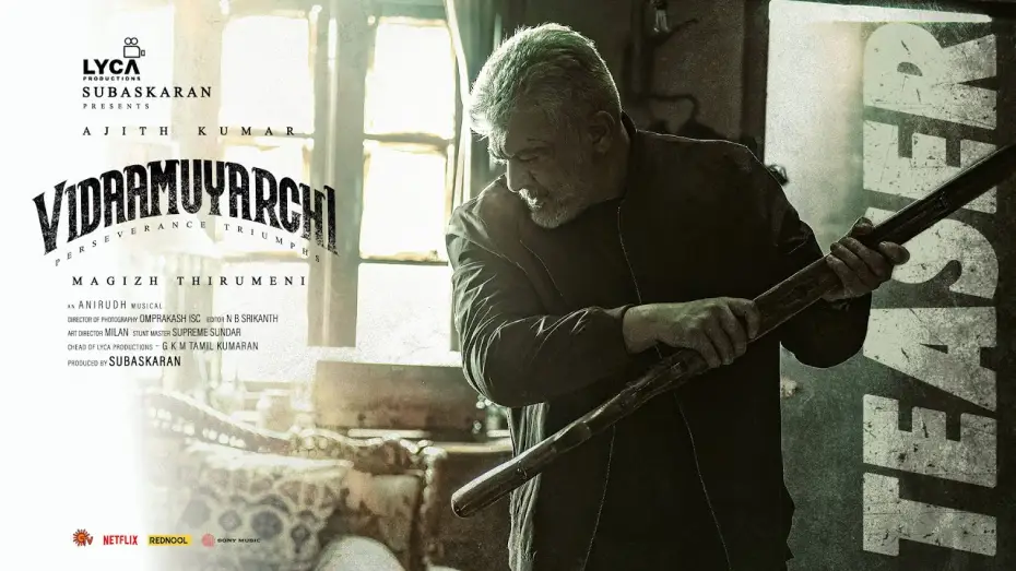 Відео до фільму விடாமுயற்சி | Official Teaser - English Version