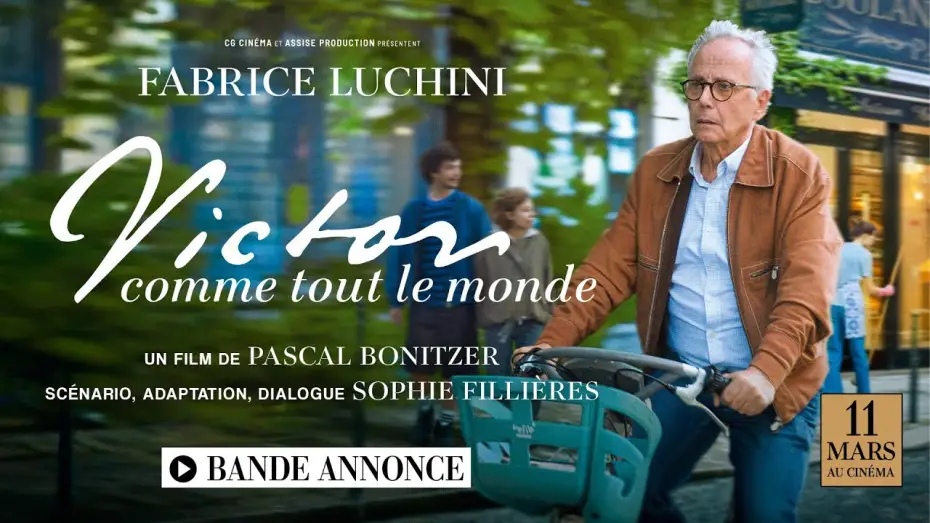 Відео до фільму Victor comme tout le monde | Spot VICTOR COMME TOUT LE MONDE, avec Fabrice Luchini (au cin&eacute;ma le 11 mars)