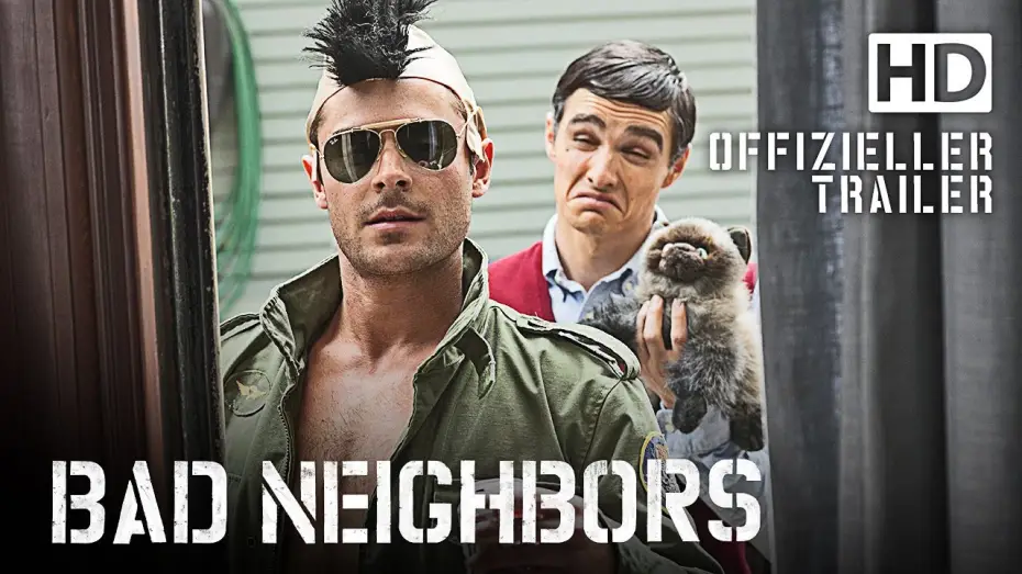 Відео до фільму Сусіди | Bad Neighbors - Trailer deutsch / german HD