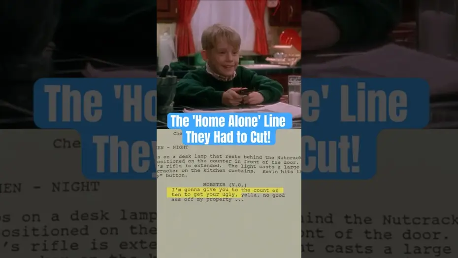 Відео до фільму Сам удома — The ‘Home Alone’ Script Line They Had to Cut!