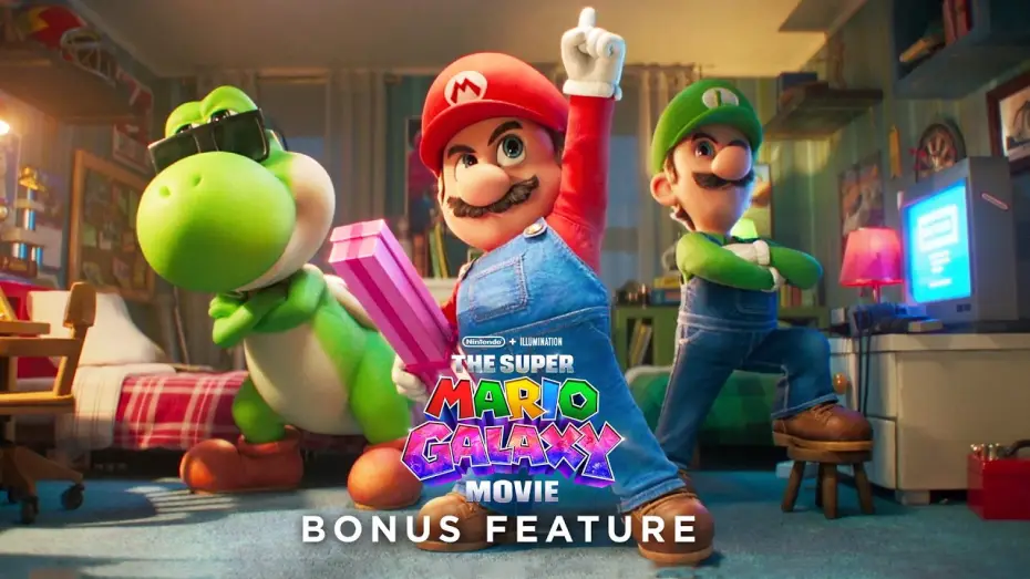 Відео до фільму Супер Маріо Галактика в кіно | The Making Of Mario - Bonus Feature