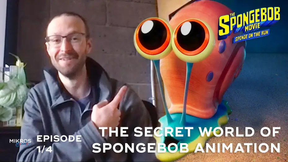 Відео до фільму Губка Боб: Втеча Губки | [Talks][#SpongeBobMovie] The Secret World of SpongeBob Animation 1/4