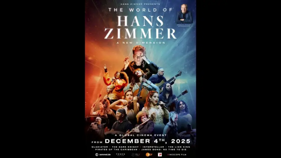 Відео до фільму The World of Hans Zimmer: A New Dimension | Cinema TRAILER: The World of Hans Zimmer: A new Dimension