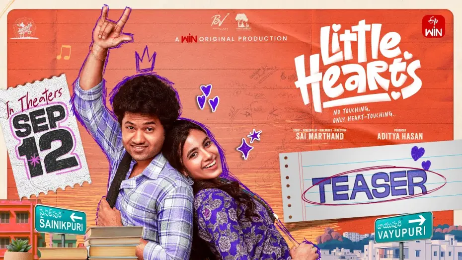 Відео до фільму లిటిల్ హార్ట్స్ | Little Hearts Teaser | Mouli Talks, Shivani Nagaram | Aditya Hasan | Bunny Vas | Sai Marthand